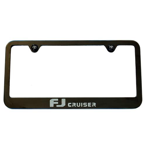 Toyota fj cruiser license plate black frame 2006 - 2013 