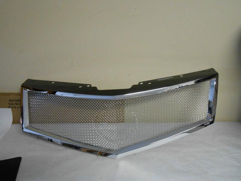 2010,11,12 cadillac srx e&g classics small mesh upeer grille very nice free ship