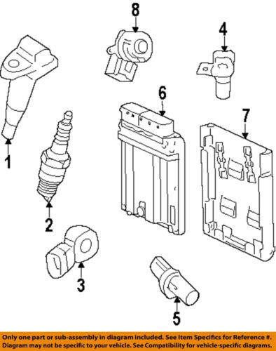 Gm oem 12617230 engine computer/ecu/pcm/engine control module