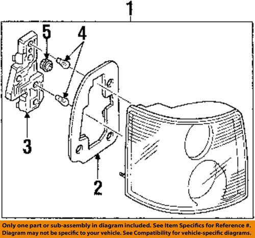 Volkswagen oem n10256407 tail light bulb-tail lamp bulb