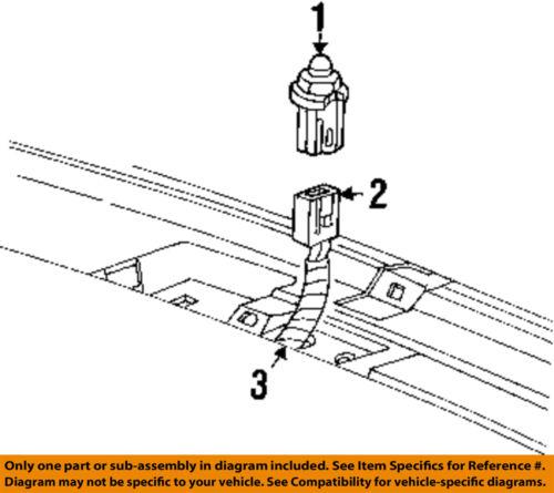 Gm oem 12450120 daytime running lamp-sensor