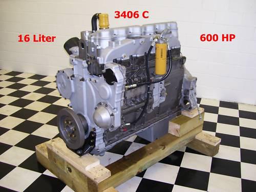 Remanned 18 liter caterpillar engine