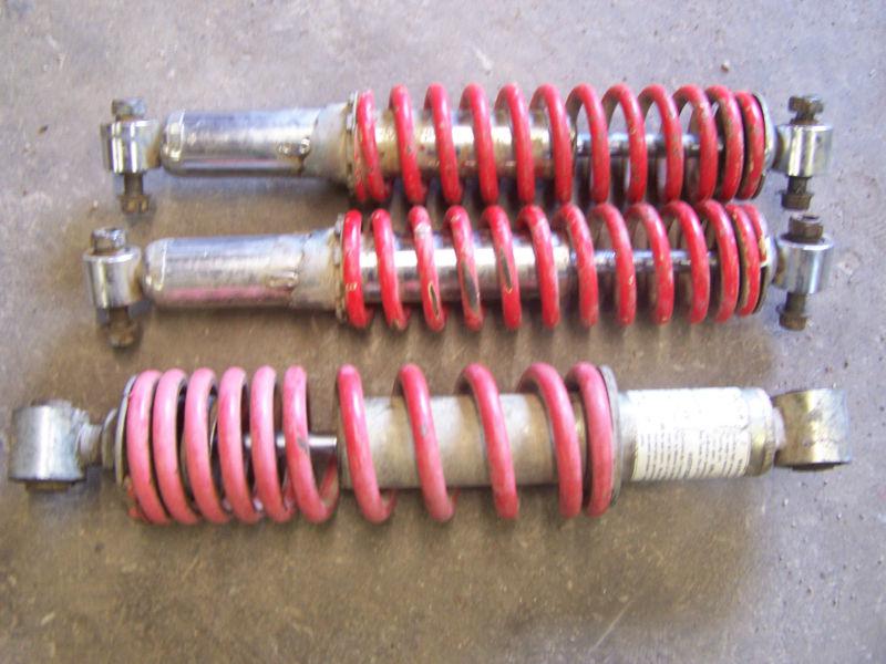 Yamaha blaster  oem shocks 1988-2006 front and rear red