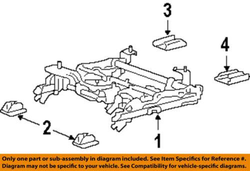 Chevrolet gm oem 19124556 seats & tracks-seat adjuster