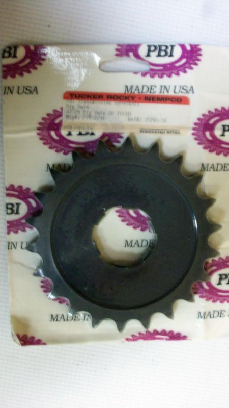 New pbi 22-tooth transmission sprocket 279-22 harley 35203-36 big twin '37-'79