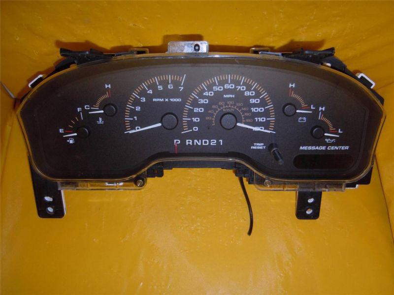 03 expedition speedometer instrument cluster dash panel gauges 143,388