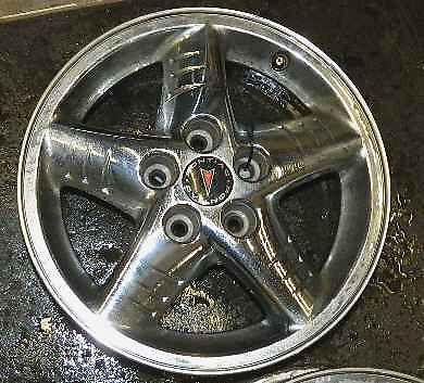 99-05 grand am 16" chrome alloy wheel rim oem lkq