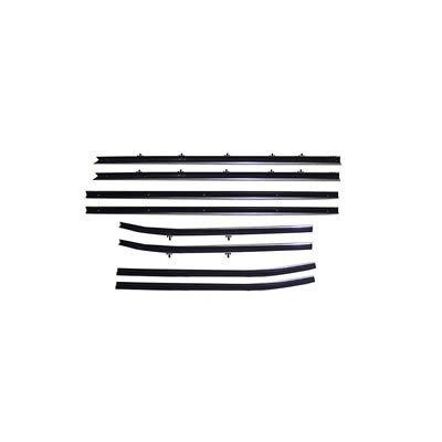 Soffseal 4074 window weatherstrip chevy chevy ii/nova 2-door sedan set