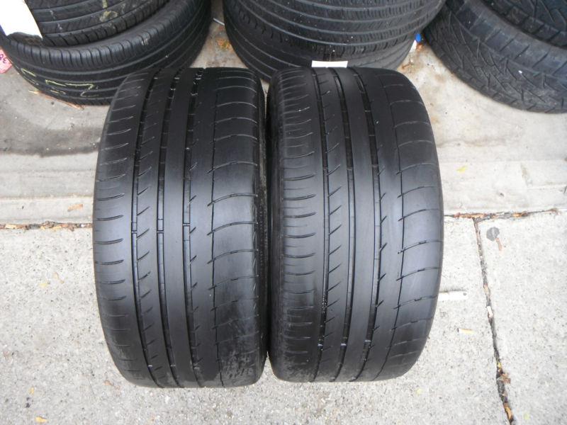 2 nice 255 35 19 96y  michelin pilot sport ps2 tires 4-4.5/32 noplugs