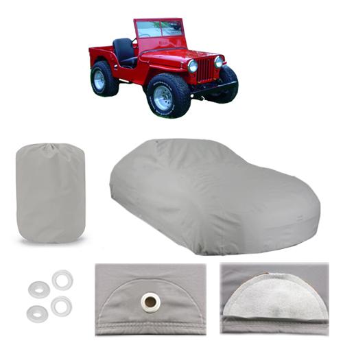 Willys cj2a 5 layer sport utility car cover outdoor water proof rain sun dust