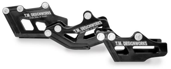 T.m. designworks factory edition 2 rear chain guide black rcg-kt3-bk