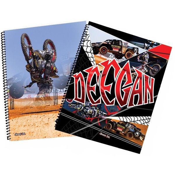 Smooth industries brian deegan 5 x 7 spiral notebooks