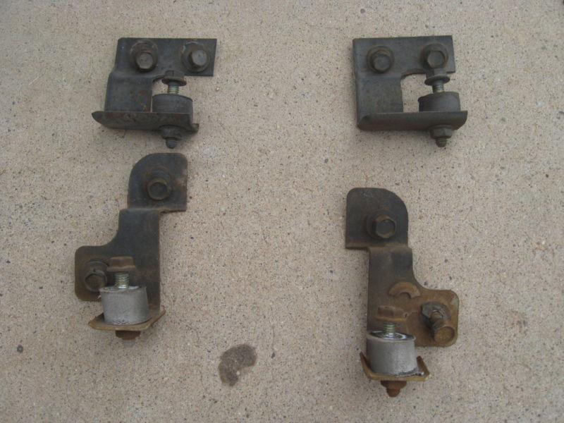 ☛ original gm used☚68-72 chevelle,monte,camaro,nova,a/c condensor mount brackets