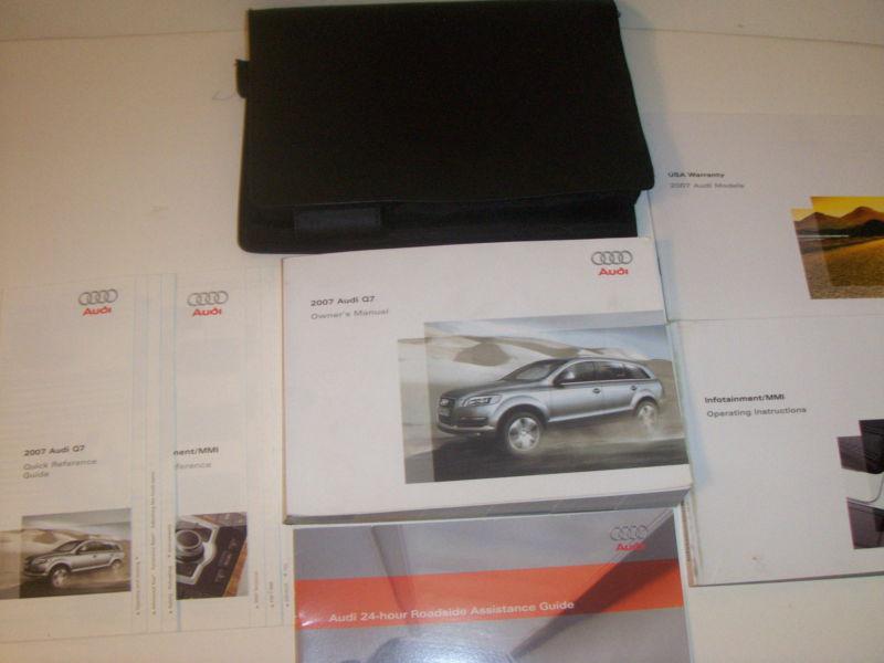 2007 audi q7 owners manual