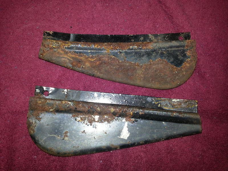 1938, 1939, 1940 packard water deflectors (pair)