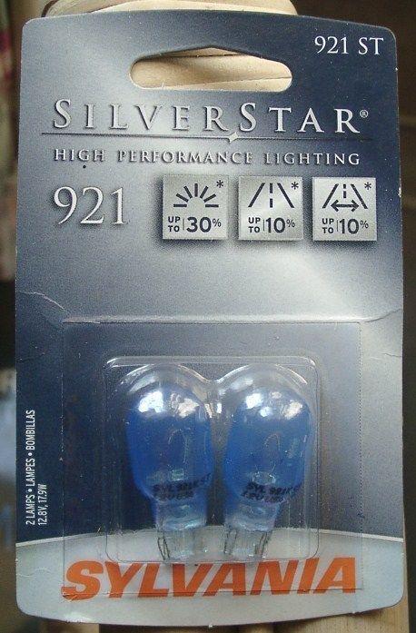 Sylvania silverstar 921 st 921st bulb set (2) brand new