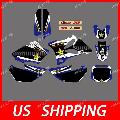 Team graphics & backgrounds decals for yamaha yz85 2002 2003 2004 2005 2006 2007