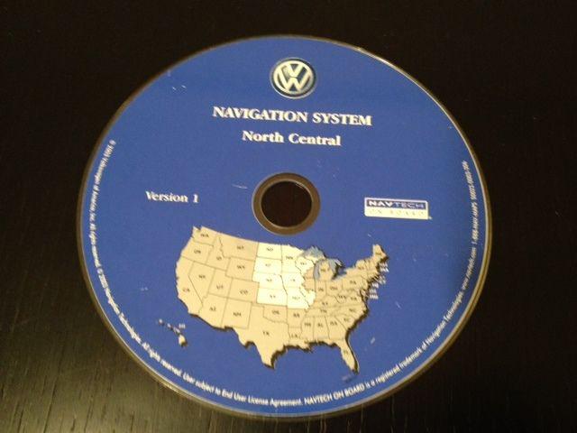 '03 '04 volkswagen touareg navigation cd north central