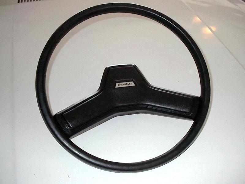 1982-88 chevrolet truck van steering wheel black hotrod rat rod factory custom