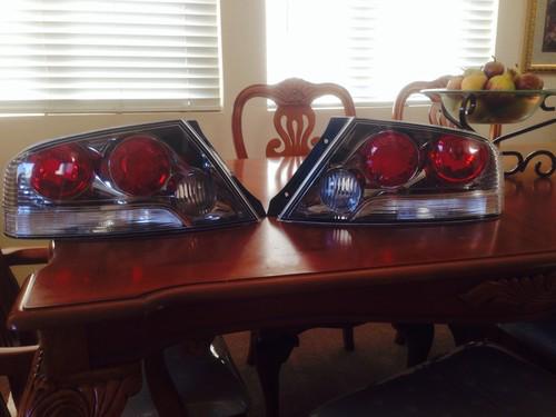 2003-2006 mitsubishi lancer evolution evo 8 9 tail lights