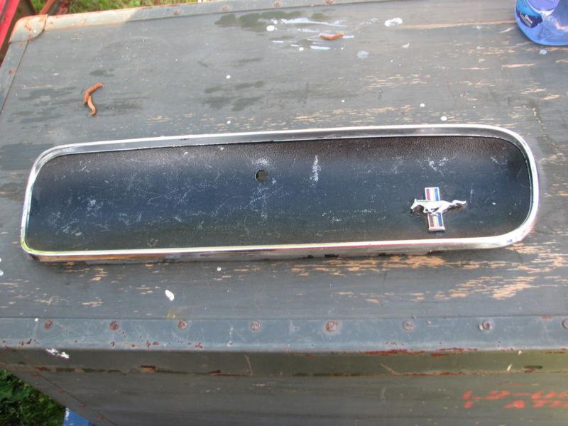   1 mustang original glove box door 65 - 67 mustang 