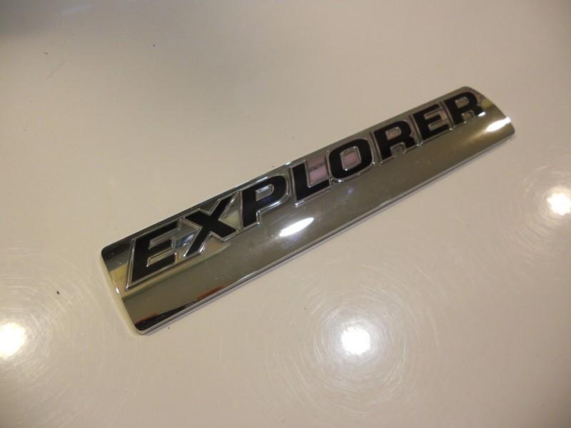 Ford "explorer" emblem