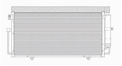 Sherman 83392 a/c condenser subaru impreza