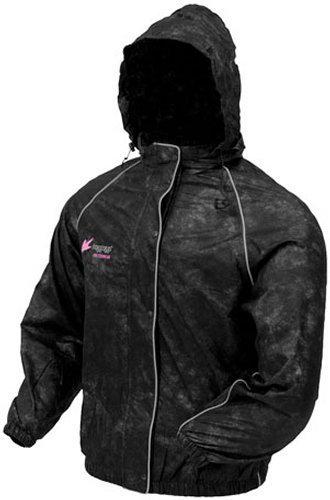 Frogg toggs womens sweet t rain jacket black xl/x-large ft63532-01wxl