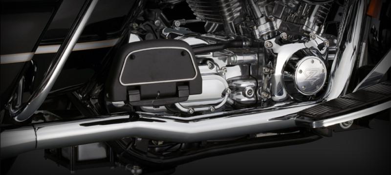 Vance & hines dresser duals without mufflers chrome hd flhr/t/x flt fltr 95-08