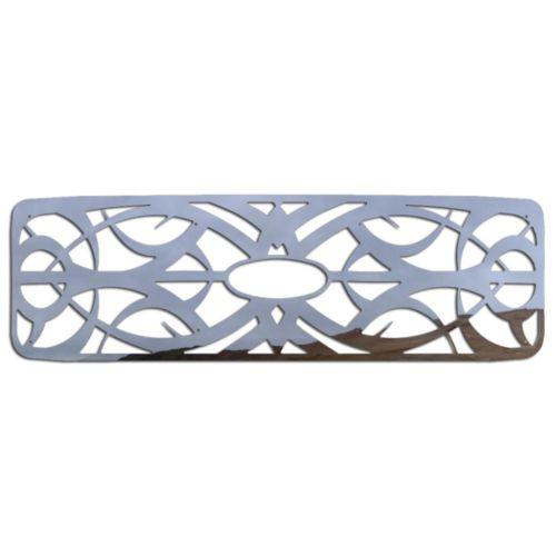 Ford superduty 99-04 stainless tribal front metal grille trim cover grill insert