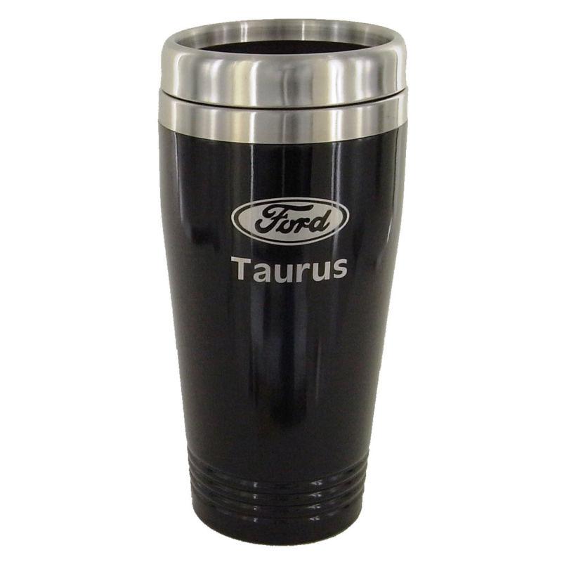 Ford taurus black stainless steel coffee tumbler mug