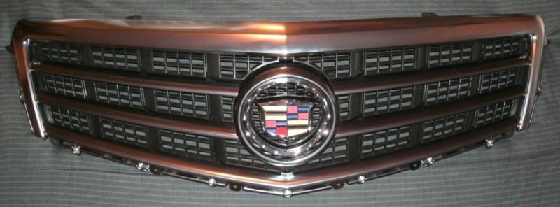 Cadillac ats 2013 front oem upper grille dealer take off with emblem