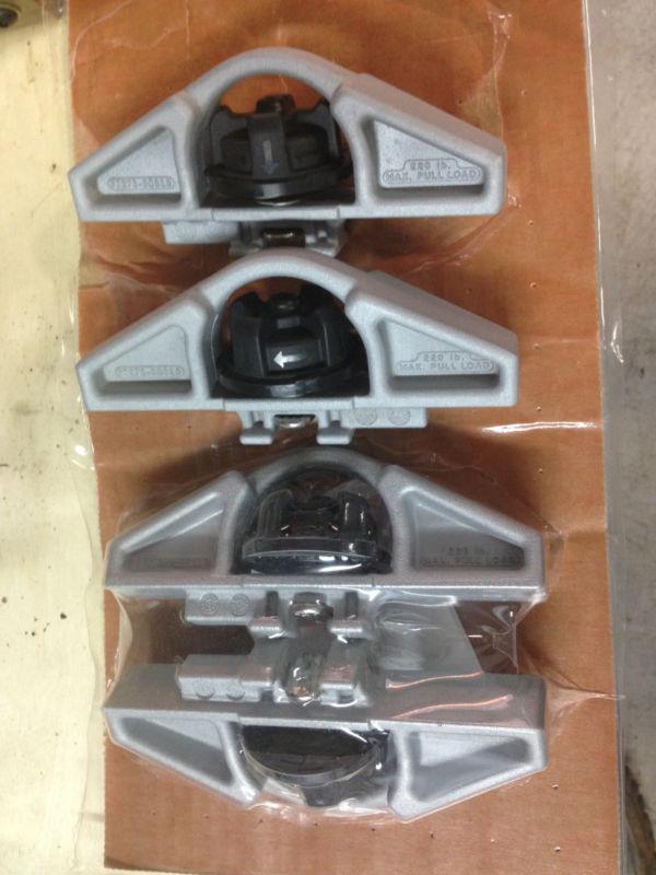 New oem toyota tundra tie down bed cleats 4 piece 2007-2014