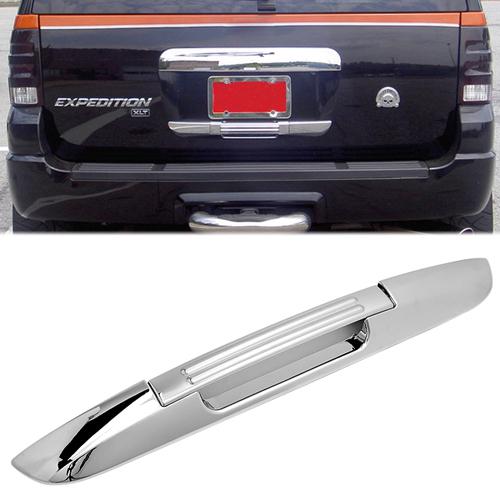  ford expedition 2004-2012 lower  mirror chrome rear trunk hatch cover trim