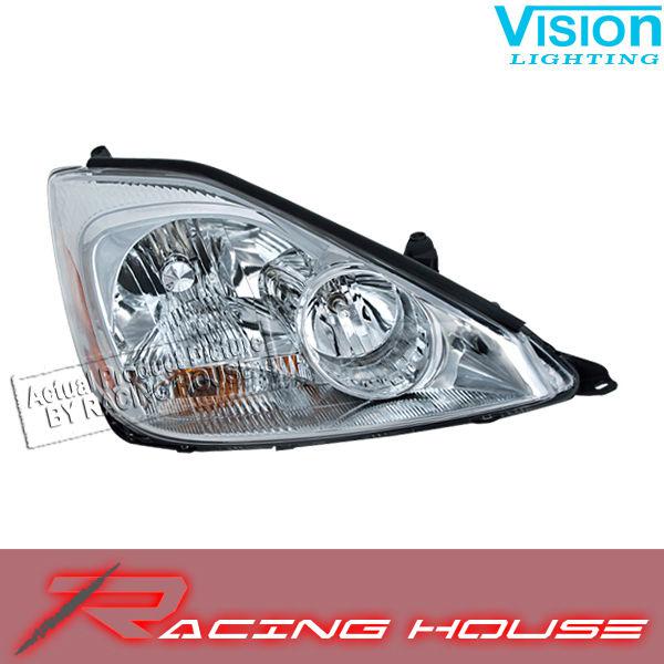 Right passenger side headlight kit unit 2004-2005 toyota sienna ce le