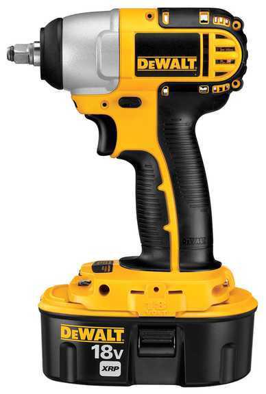 Dewalt tools dew dc823ka - impact wrench, 3/8"" square w/ hog ring retention