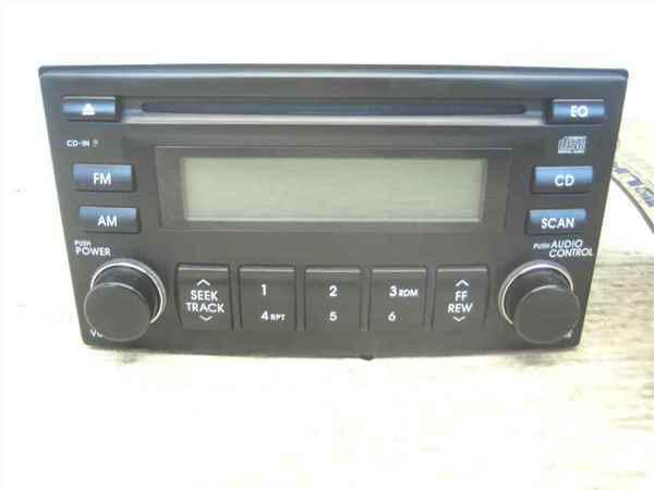 05-10 kia sportage cd single disc mp3 player radio oem