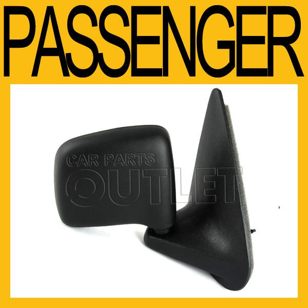 93-97 ranger xl manual mirror post mount paddle right