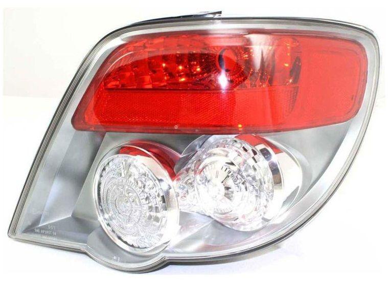 Tail light brake lamp rear lens & housing passenger's right side rh