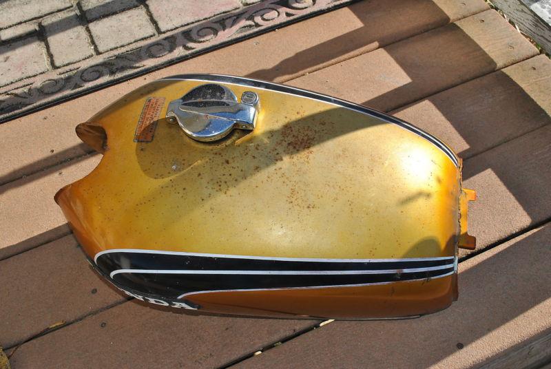 1972-73 honda twin cb350 cb350k4 gas tank