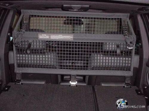 Bmw oem x5 e53 load space cargo divider pet screen net geniune bmw part