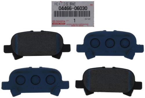 Toyota oem 0446606030 brake pad or shoe, rear/disc brake pad