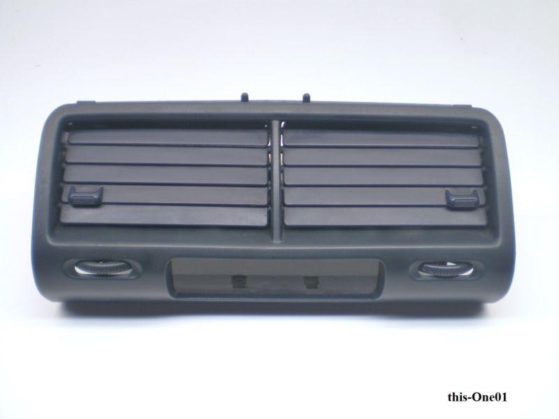 88-91 honda civic hatchback a/c heater center dash air vent oem blue