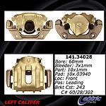 Centric parts 141.34028 front left rebuilt caliper with hardware