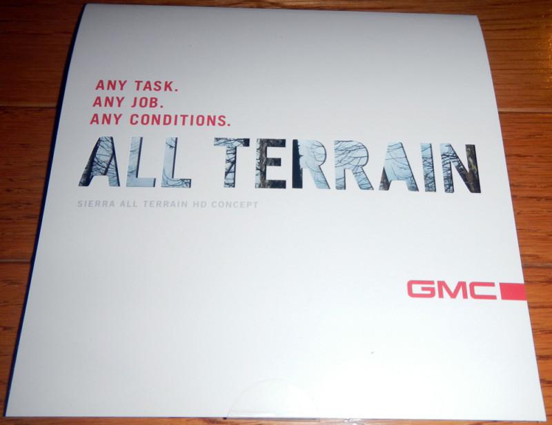 2011 gmc all terrain hd concept brochure