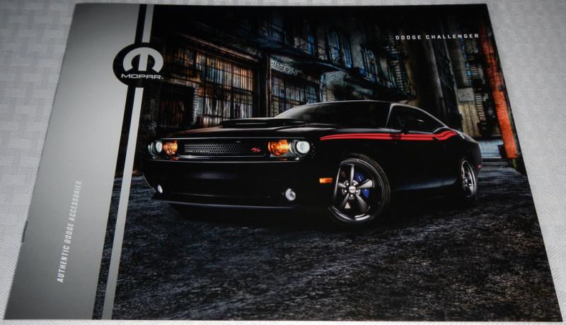 Brand new 2013 dodge challenger accessories brochure