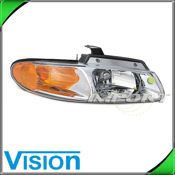 Passenger right r/h side headlight lamp assembly new 2000 chrysler town country