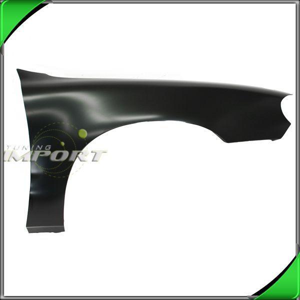 1999-2005 grand am passenger right front fender primered black steel replacement