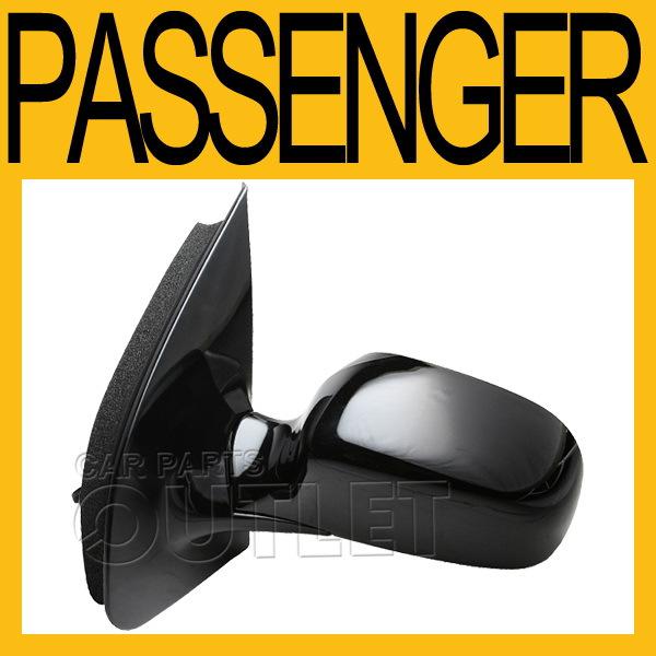 99-02 ford windstar power mirror no heat gloss black rh