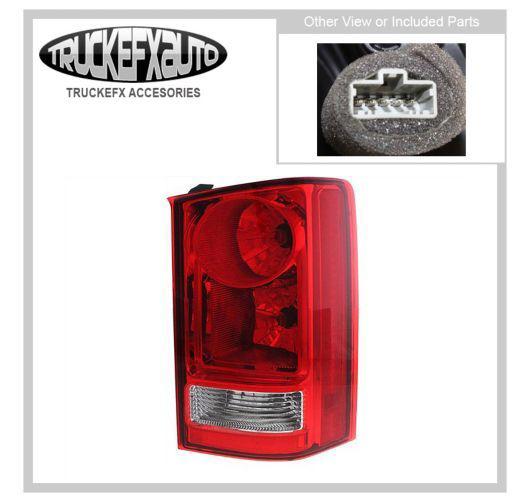 New right side tail light lamp clear red lens rh passenger ho2801174